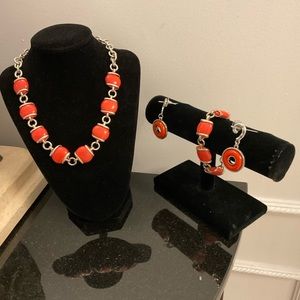 Jewelry three piece set